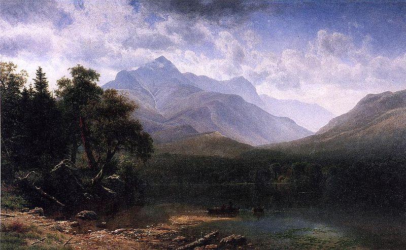 Albert Bierstadt Mount Washington Spain oil painting art